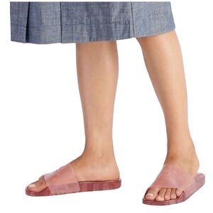 COACH Ulyssa Slides in Candy Apple Pink Size 6 — MINIMALIST VIBES!!!!